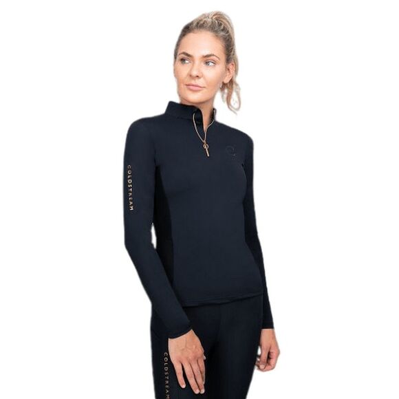 Coldstream Womens/Ladies Ednam Base Layer Top / Black - Picture 3 of 6